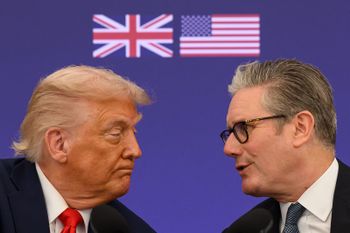 keir starmer fed up donald trump