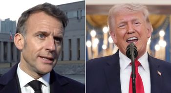 macron trump marriage comments