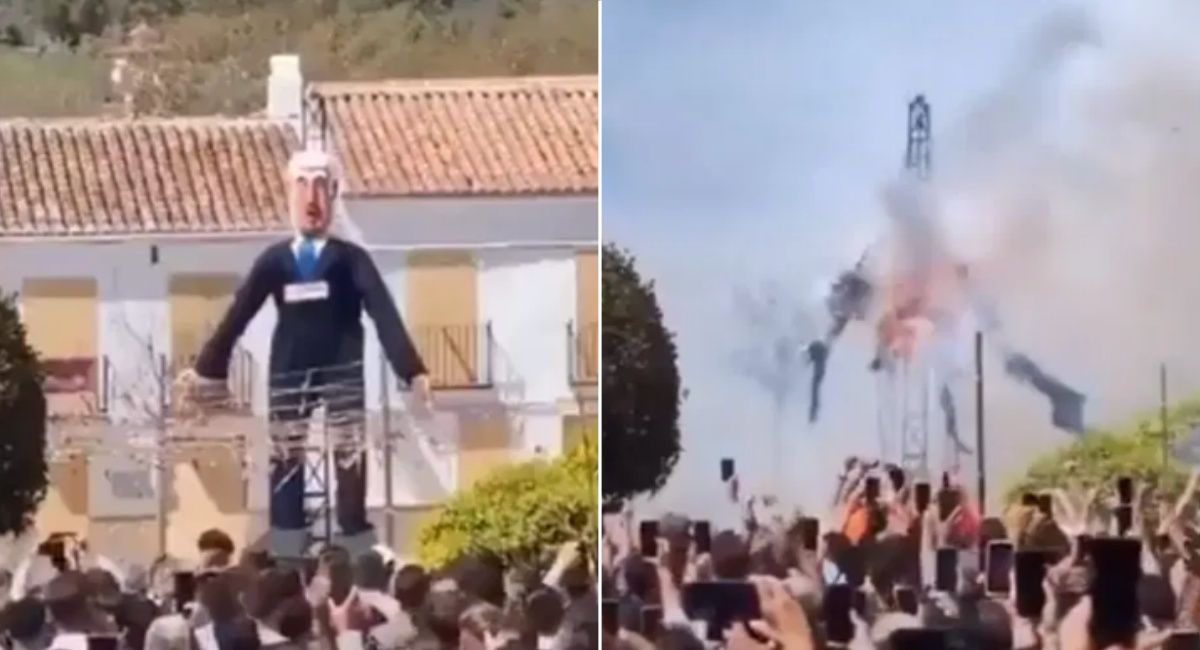Israel accuses Spain of antisemitism after town burn effigy of Benjamin Netanyahu