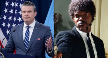 pete hegseth pulp fiction verse