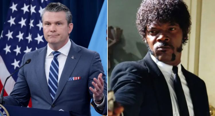 pete hegseth pulp fiction verse