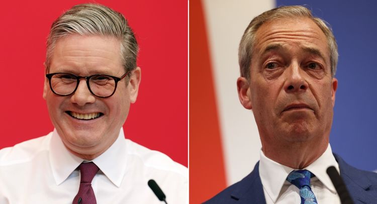 Labour see huge eight-point swing in another disaster poll for Reform