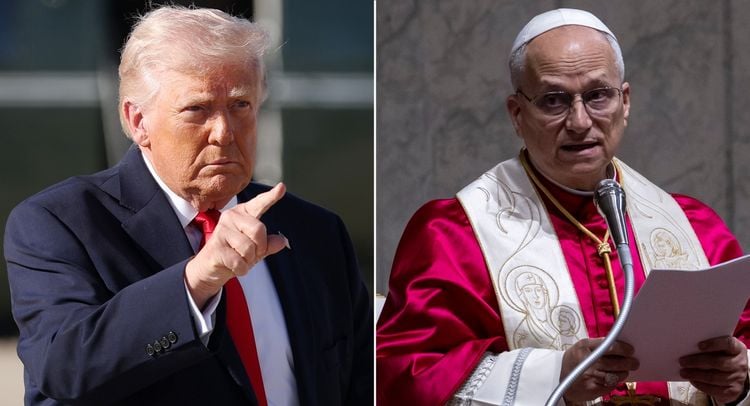 Donald Trump accuses Pope Leo of being 'weak on crime' in baffling attack