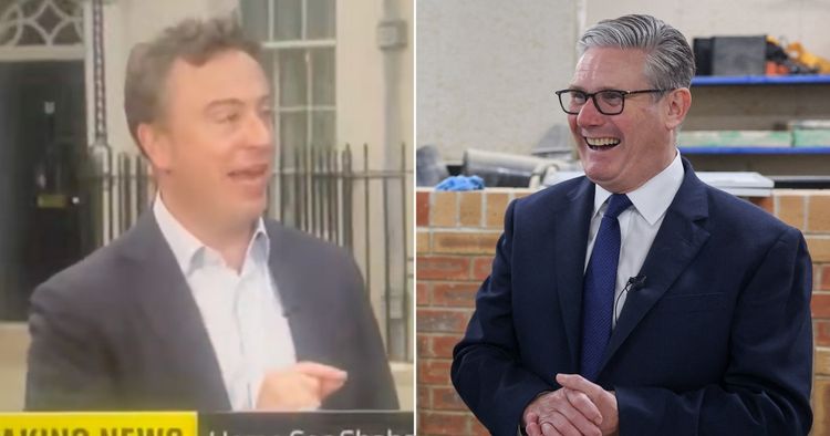 sam coates sky news keir starmer photos