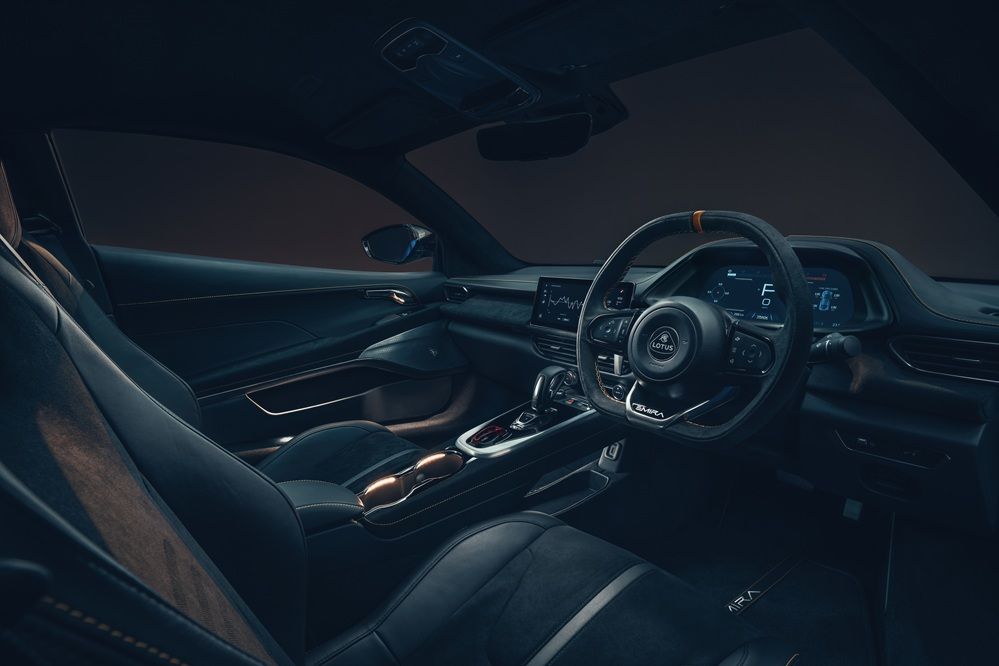 Interior shot Lotus Emira