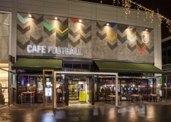 Cafe Football Launch, Westfield Stratford. London.