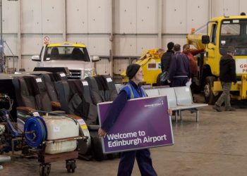 Items from Edinburgh Airport are to be sold at auction by Wilsons Auctioneers on 6 May. Everything from a fire engine to security trays. May 5 2015  See Centre Press story CPSALE