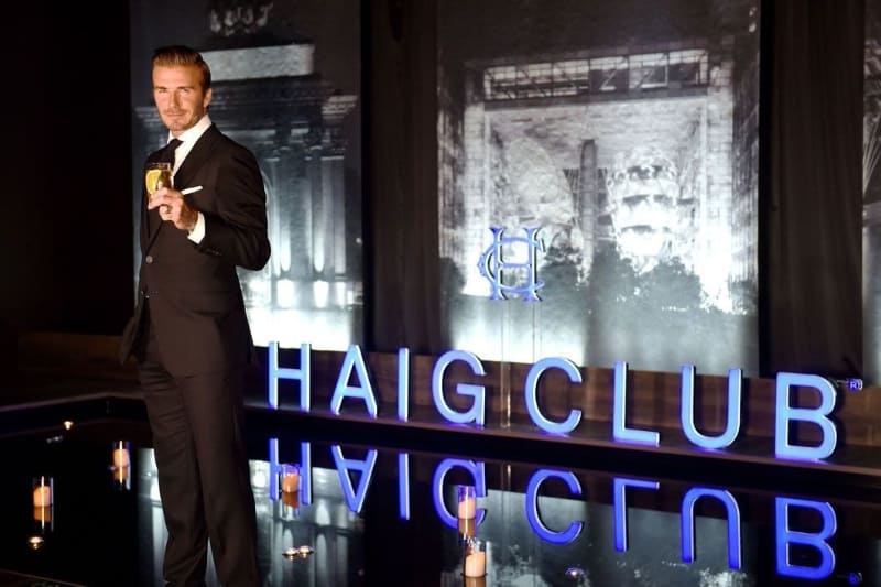 David Beckham at Haig Club Shanghai (PRNewsFoto/Diageo)
