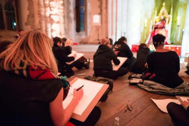 Real Life Art Classes at the Tower of London