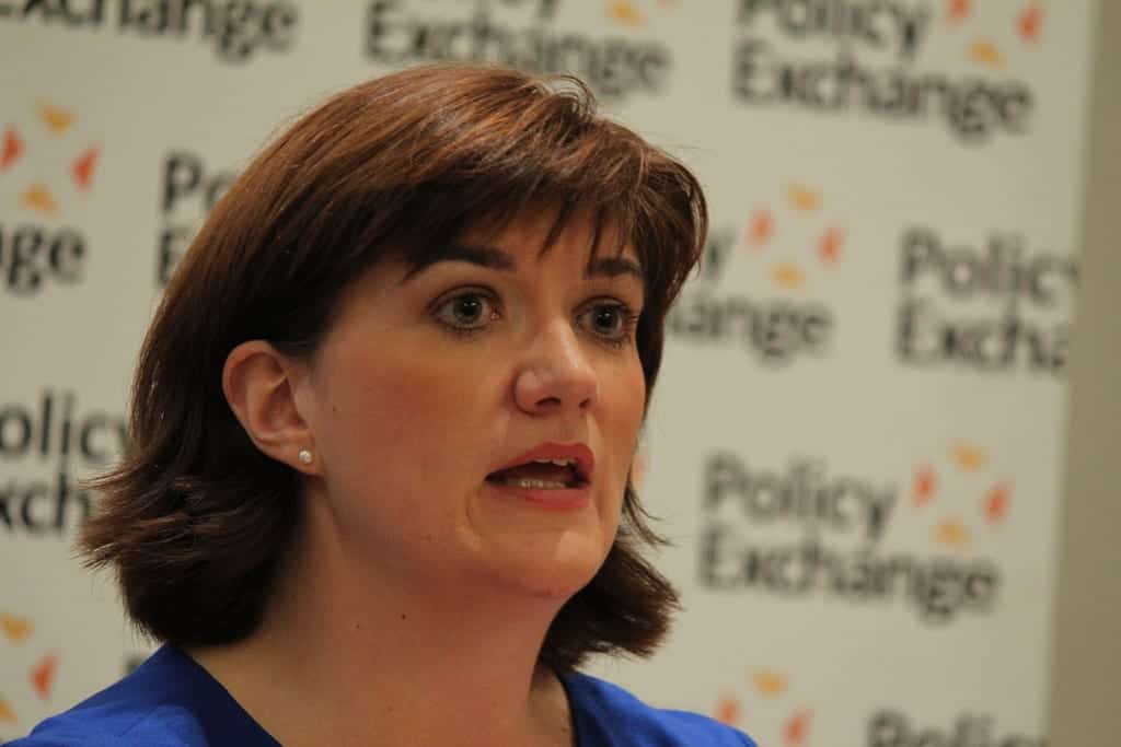 Tory equality minister’s department pays men £3,000 more than women