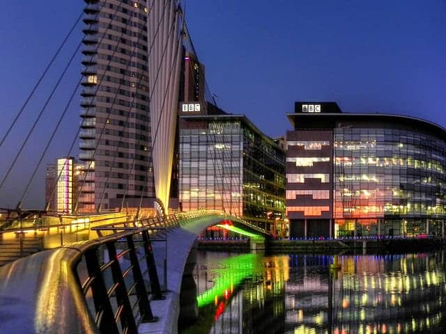 Swearing banned by council around BBC MediaCityUK in Manchester