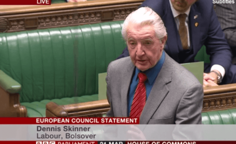 VIDEO – Dennis Skinner lays into Osborne