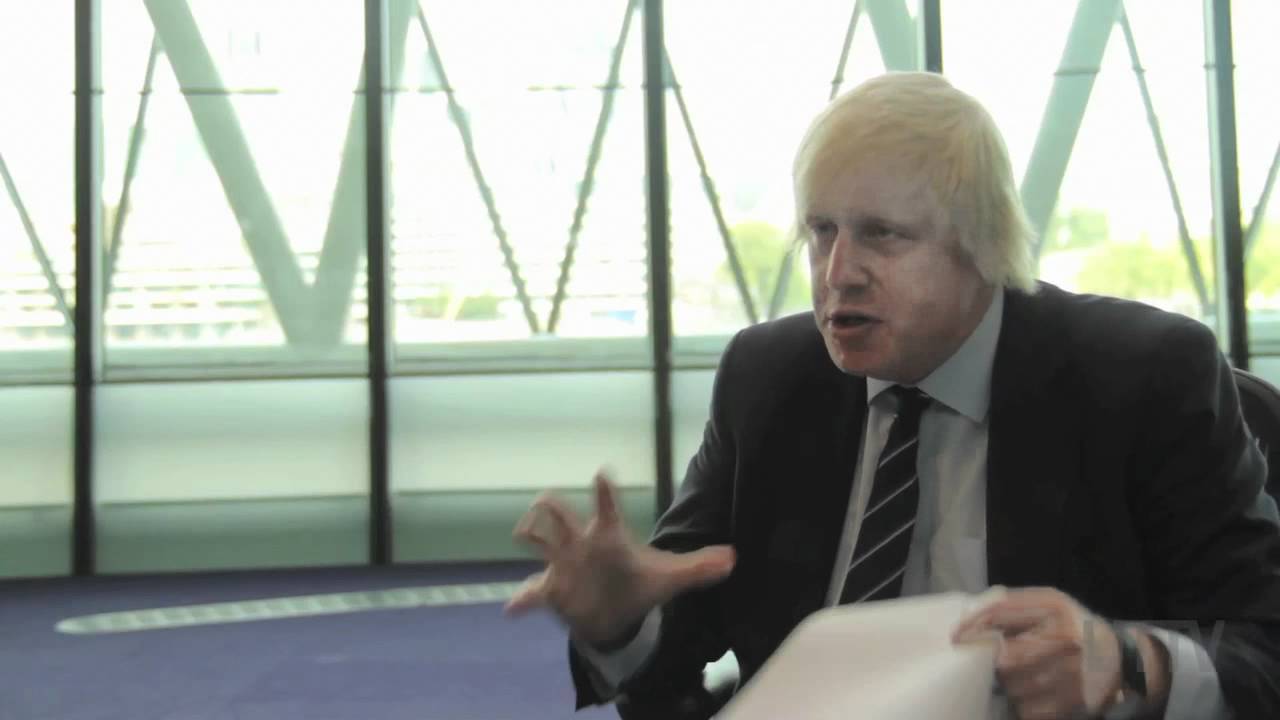 Boris Johnson Uses The Force To Push Cameraman Over