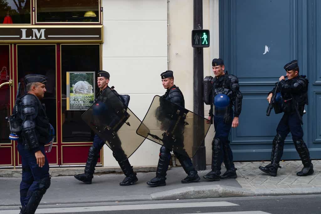 Watch: French Police Attacked During Anti-Hatred Demonstrations