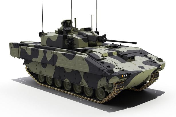 Army’s new vehicles will be built in Spain using Swedish steel