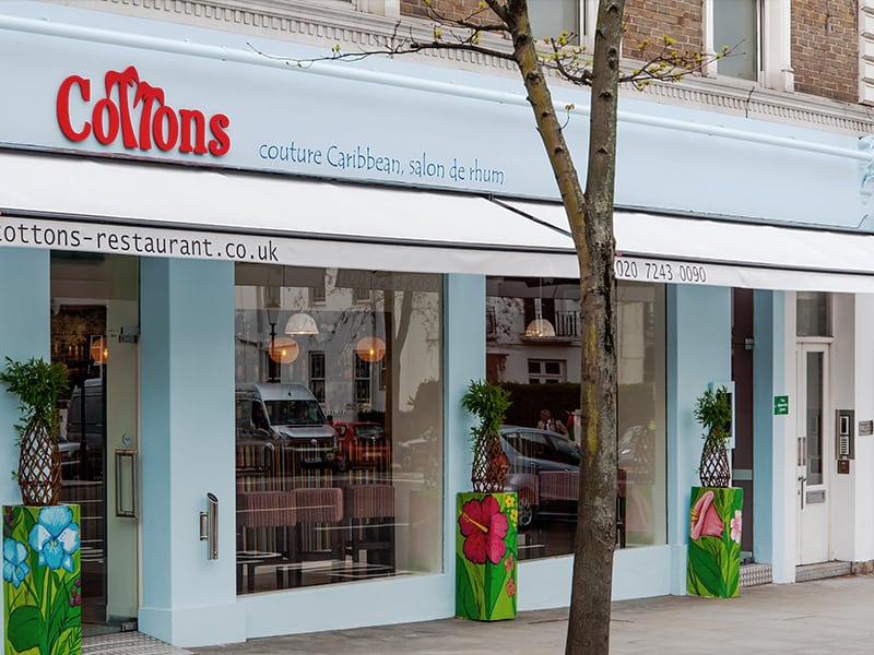 Restaurant Review: Cottons, Notting Hill