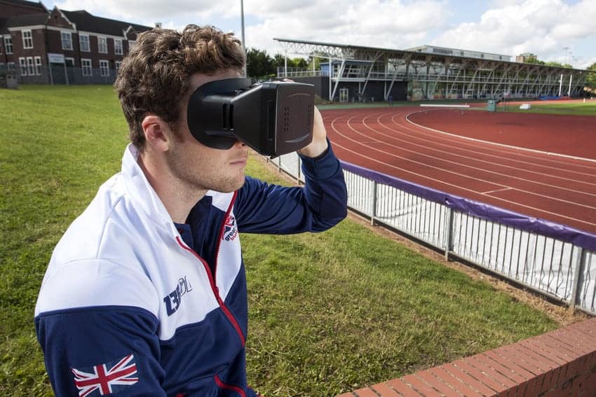 British Athletes Use VR To Train For Olympics