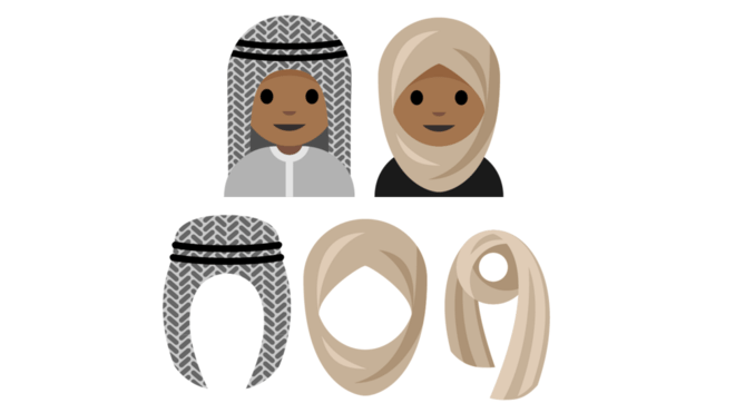 15-year-old Saudi girl proposes a headscarf emoji