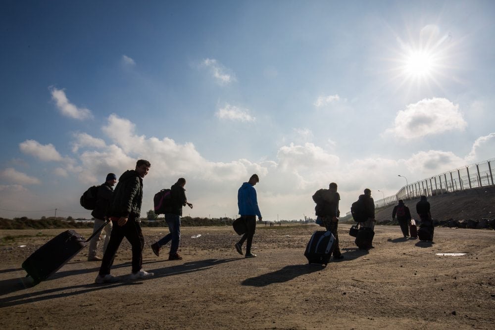 In Pictures: Calais Migrant Camp Cleared