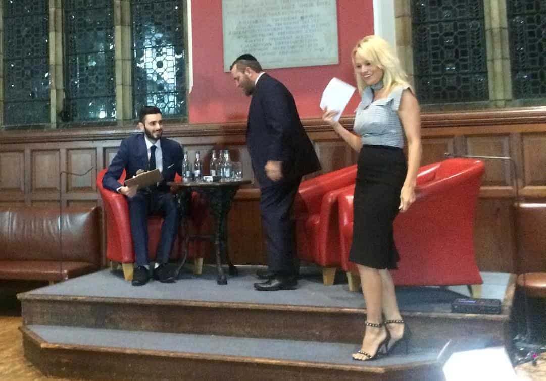 Pamela Anderson takes down Trump during talk at Oxford University