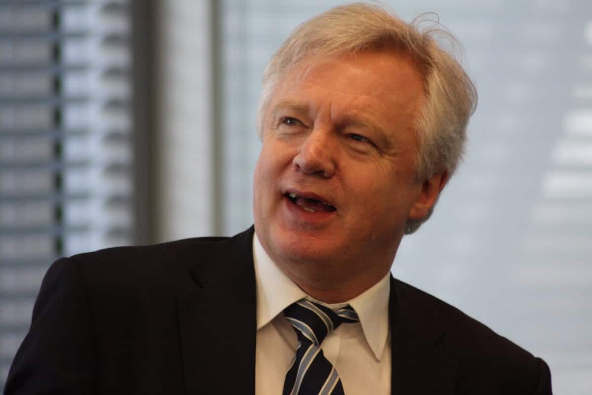 Odds on David Davis to resign plummet as he becomes favourite to go next