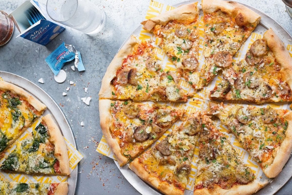 NY Fold Creates The Hangover Pizza in Time for the Festive Season