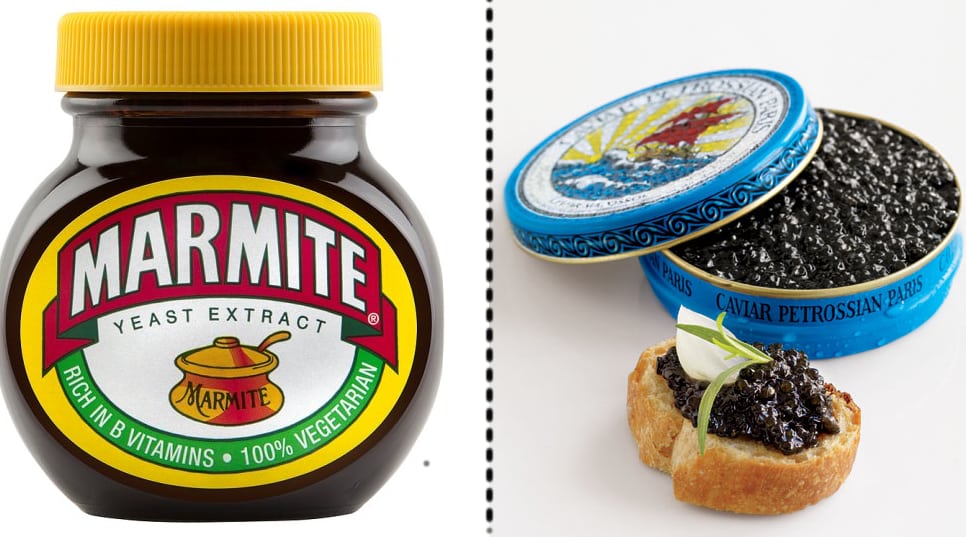 Harrods remove Marmite from Caviar aisle