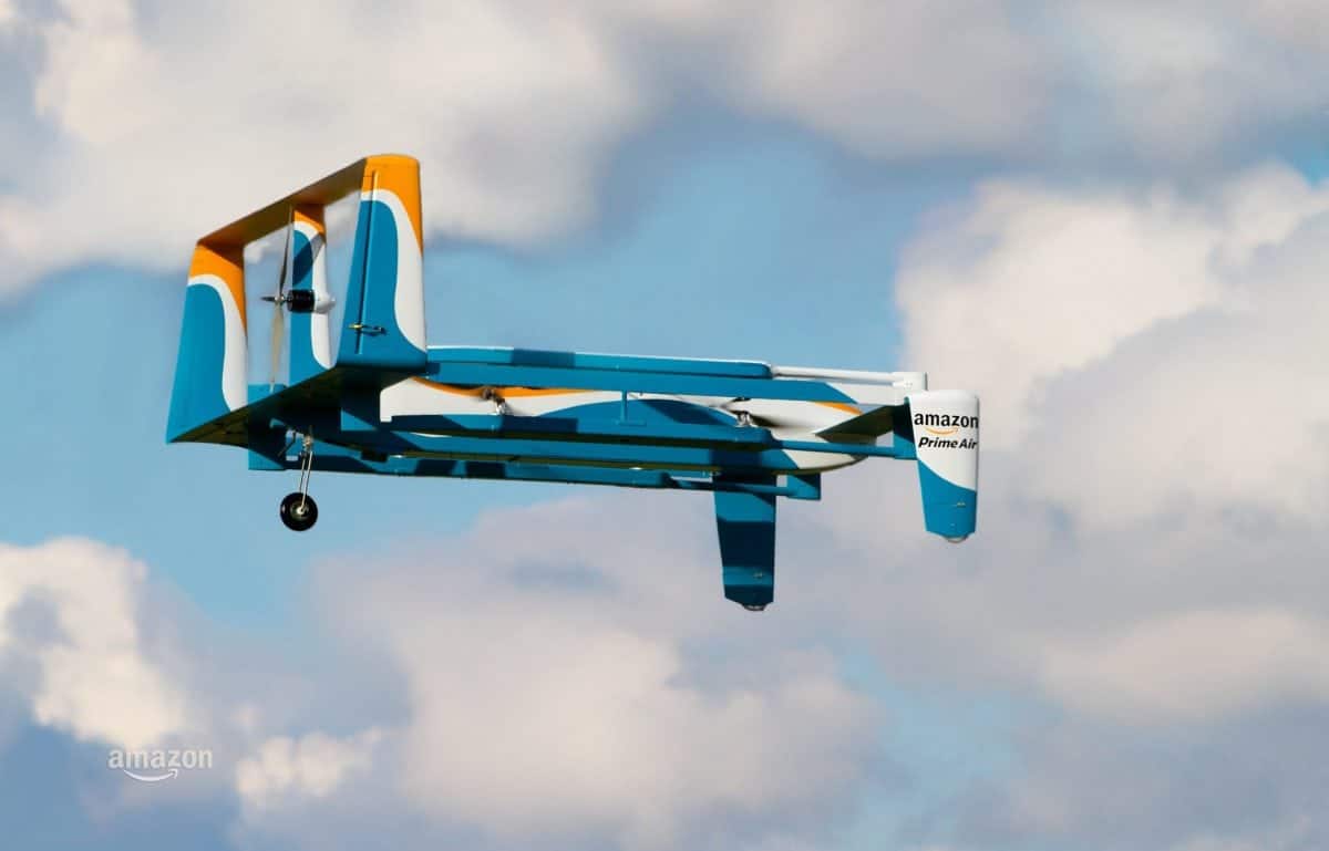 Pictures: Amazon Completes The World’s First Drone Delivery in Cambridgeshire