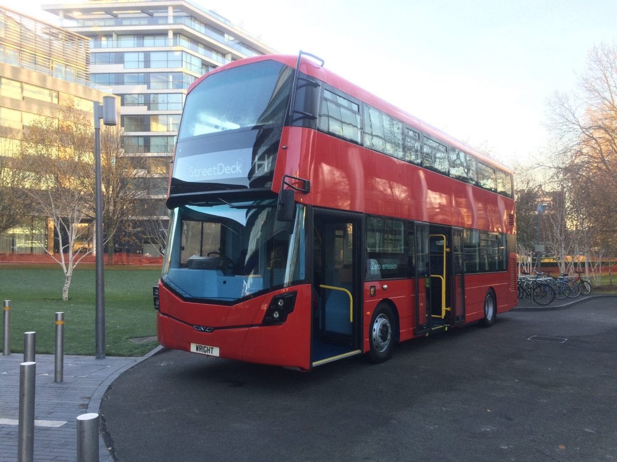 London Gets The World’s First Hydrogen-Powered Double-Decker Bus