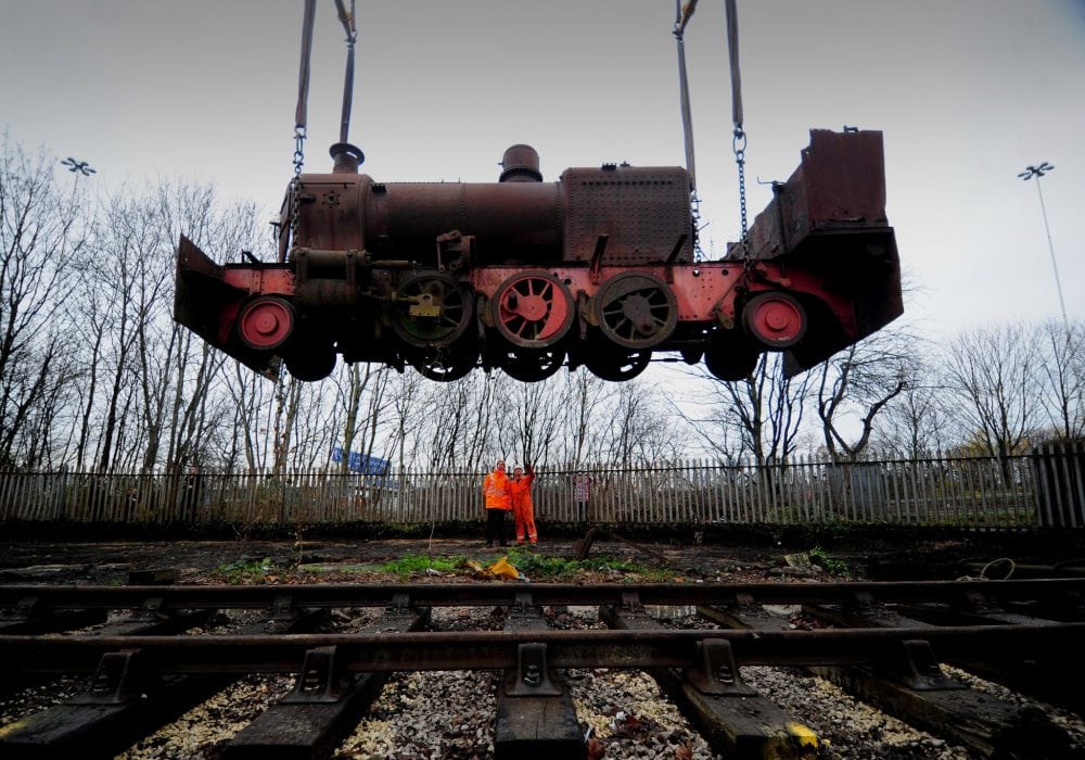 Historical Trinidadian sugar mill loco gets new home in Leeds