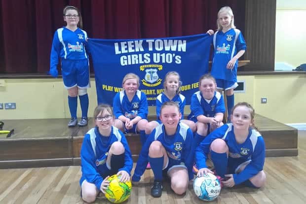 Unbeaten girls’ football team too good for the boys….without a goalie!