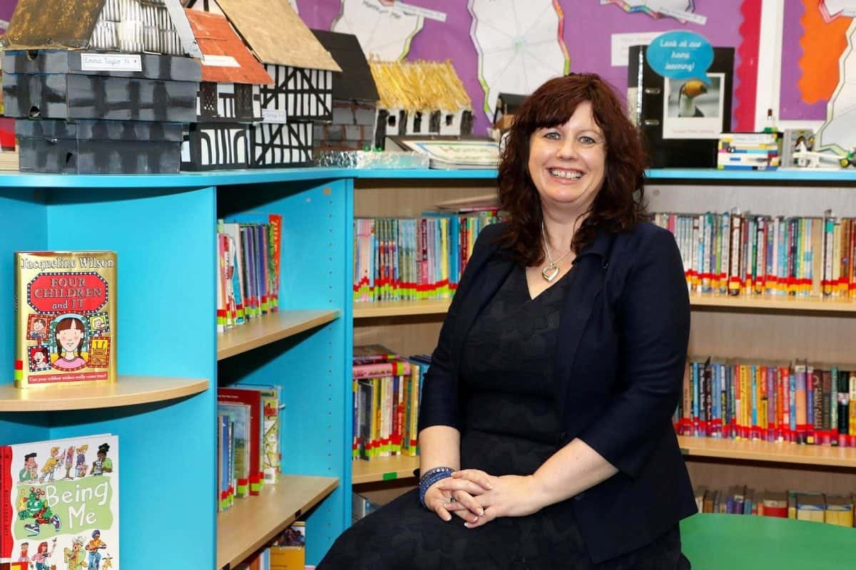 Single mum goes from dinner lady to headteacher in nine years
