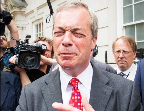 Farage sneaks out of Peterborough byelection count early as Labour stops predicted Brexit Party MP