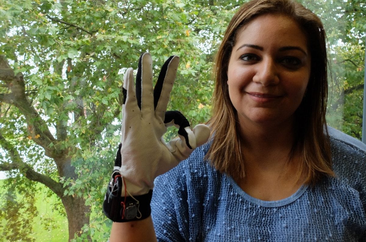 Ingenious smart glove translates sign language into speech