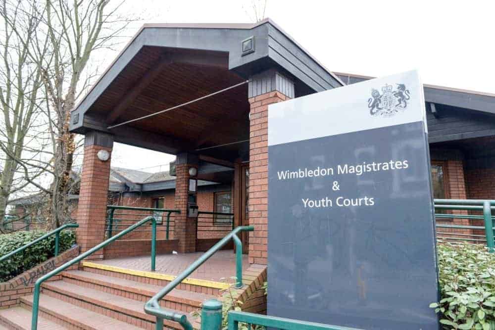 EMBARGOED MONDAY 4-APR-2016 18:00 GMT. File pic - General view of Wimbledon Magistrates court. See NATIONAL copy NNWIRE. Cleaning the barbecue with a wire brush could be putting your family at risk, a new study warned. There is a danger that bristles could become loose, stick to the grill and then be eaten and becoming lodged in the mouth or throat. And the danger is more common than thought as Katherine Willans, 34, found to her cost. She had to undergo surgery after an inch long wire bristle in a panini bought from Caffe Nero became lodged in her throat. It had came from a wire brush wrongly used to clean a grill at the chain's shop in Putney High Street in south west London. But the chain was cleared of any wrongdoing of breaching food hygiene regulations by magistrates after hearing staff ignored strict training procedures and brought in the wire brush because they thought it was more efficient.