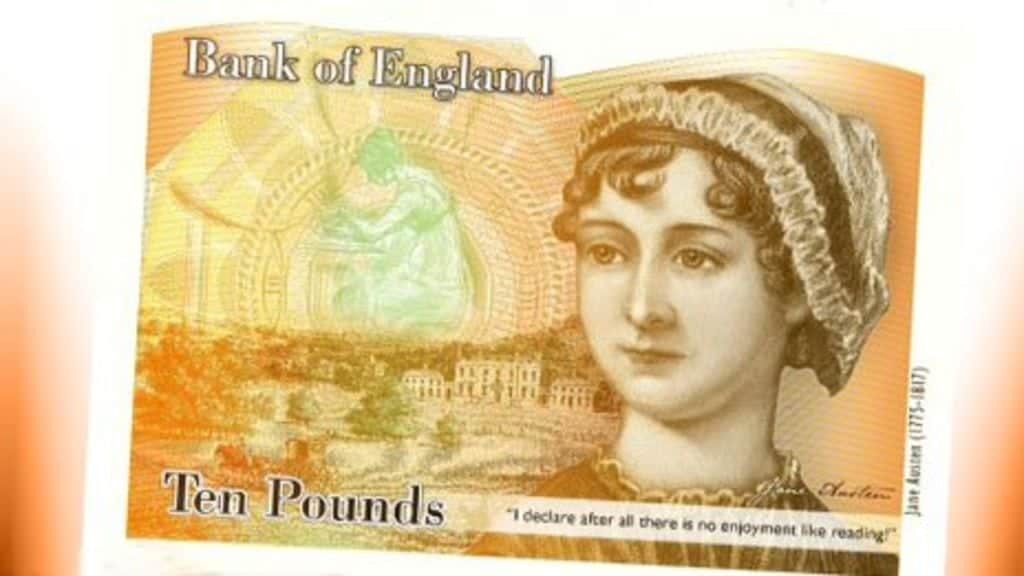 Jane Austen: And the incredible shrinking of the ten pound note