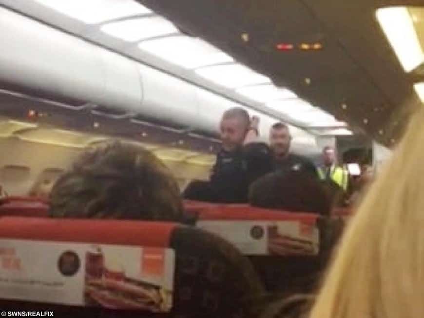Watch – Passengers Cheer As Two ‘Rowdy’ Women Are Removed From EasyJet Flight For ‘Shouting Allahu Akbar’