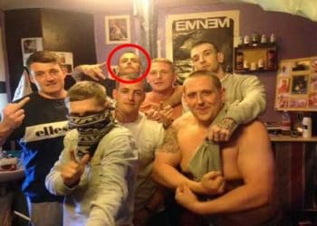 A prolific burglar who appeared in a series of pictures on social media showing prisoners enjoying an apparently cushy lifestyle behind bars has been jailed again. See swns story SWSELFIE. Simon Inker (circled, back) from Bristol was one of the prisoners who featured in pictures on an Instagram account which showed them playing with PlayStation game consoles, cooking steaks, taking drugs and posing for the camera, taken on a phone smuggled into the jail. The pictures were dubbed 'jailfies' by the inmates - and ended up sparking a Home Office investigation. The 42-year-old had been released from prison on licence earlier that year - but within weeks he had started committing a series of burglaries across Bristol and South Gloucestershire.