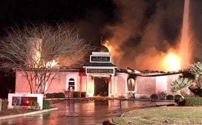 After Texan mosque is burnt down local Jews offer synagogue to Muslims