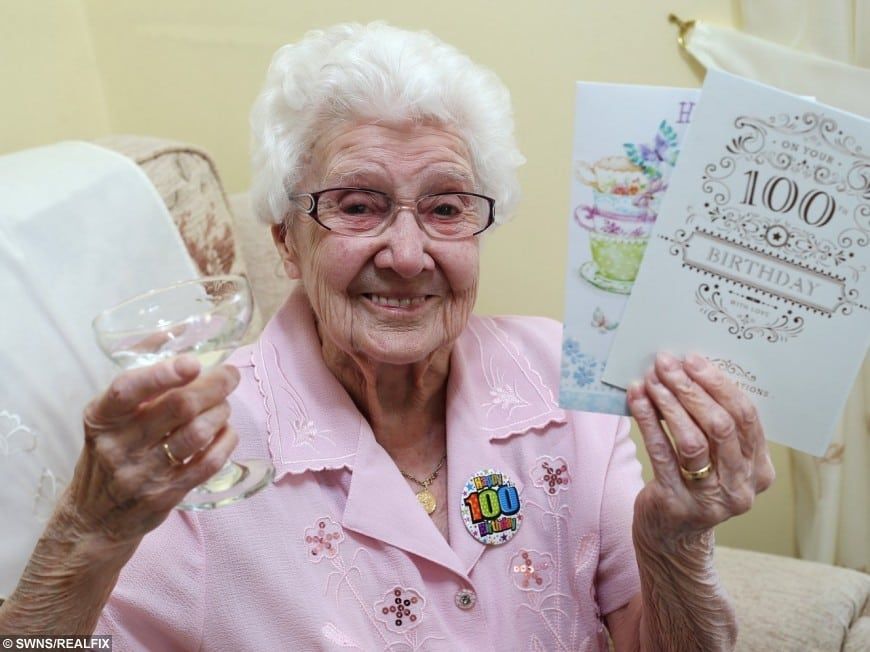 100 Year Old Lady Shares Her Secret To Longevity