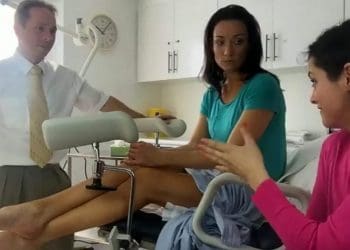 Thousands of people went online to watch the first ever live-streamed SMEAR TEST  (Monday 27th March). See story SWSMEAR. Anna Cribb, 40, (Green top).went through the cervical screening procedure live on the ChannelMum.com Facebook page, with the video currently up to 11,000 views. ‘Hey Mummy’ vlogger, Anna, from Hampshire, volunteered for the live test having had her own scare and treatment to remove pre-cancerous cells after a routine smear test in the past. She said: “Having had abnormal smear test results when I was younger that resulted in laser treatment and a colposcopy I might not be here today to make this live video if I hadn't gone for my routine cervical screening. “If I could encourage one person to go to their appointment by proving today that the test is not awful then this has been worth it. “I want to remove the stigma and fear that so many women have of these tests. Having your smear may save your life.”  Latest figures show that one in every four women invited for a cervical screening in England last year failed to attend – meaning that out of around 4.2 million women invited just over three million booked a test.  According to NHS Digital, it is the second consecutive year that screening rates have fallen, with attendance rates in Wales and Scotland also going down.