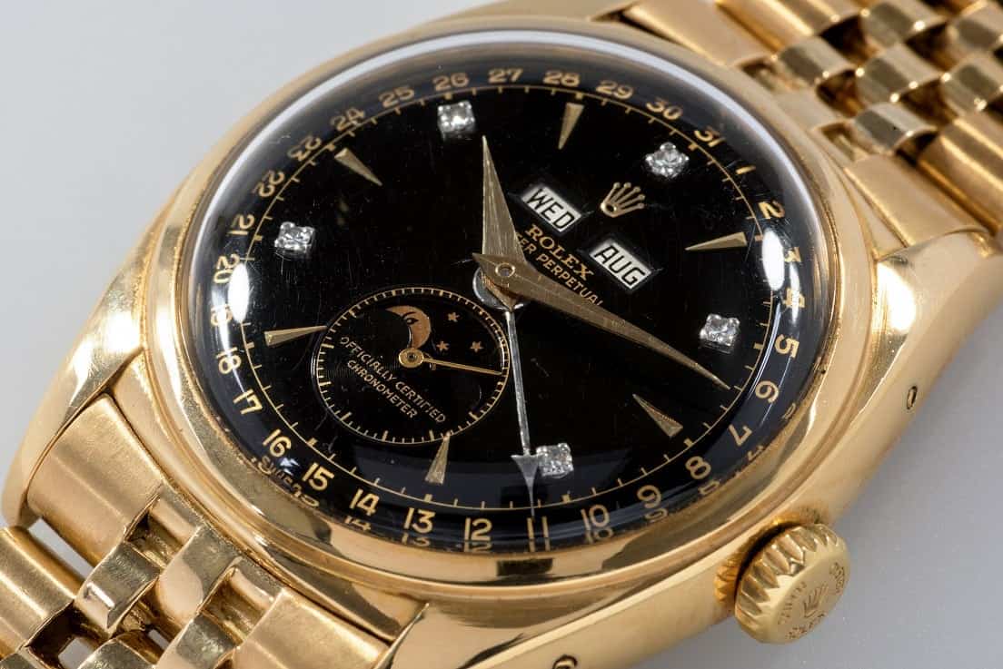 An emperor’s gold Rolex is about to sell for an obscene amount