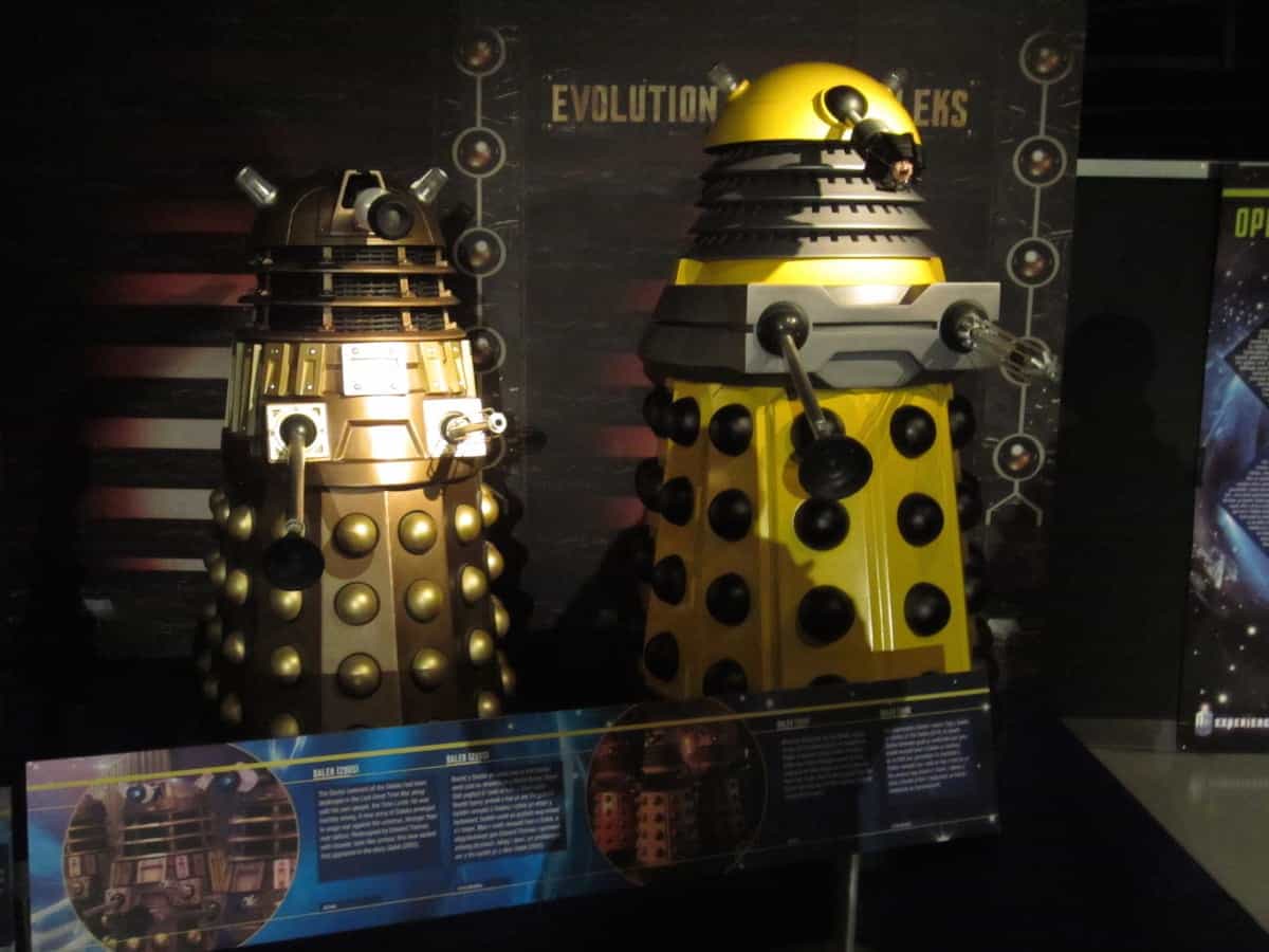Watch – Doctor Who fan builds two full-size Daleks…in his shed