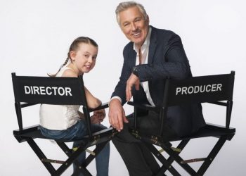 Picture shows: Beth Ward in studio in London with Martin Kemp.
 
Schoolgirl and budding movie-maker Beth Ward is making her cinema debut – after holiday chiefs brought in producer and actor Martin Kemp to transform her family holiday video into a professional short film.
 
Beth, 10, from Stockton-On-Tees sent her video to travel company First Choice with a letter which said “I really want to be a film maker, so my mam helped me make a small movie on my laptop to share with everyone. I hope you enjoy watching it as much as I enjoyed making it.”
 
They did enjoy it – so much so that they called in ex-EastEnders star and producer Martin to talk her through the process of film-making.
 
Now the edited version of her ‘video diary’ of her family’s trip to Mexico is to be screened at VUE throughout the UK - https://youtu.be/gvDm1uczXi8
 
Beth’s original YouTube film to holiday company First Choice - https://www.youtube.com/watch?v=BJ6YPNPUuWs (Beths_holiday  Jo/Beth Wardy)
 
More words and pictures available through Ben Griffiths / ben.griffiths@exposure.net  07540 712236