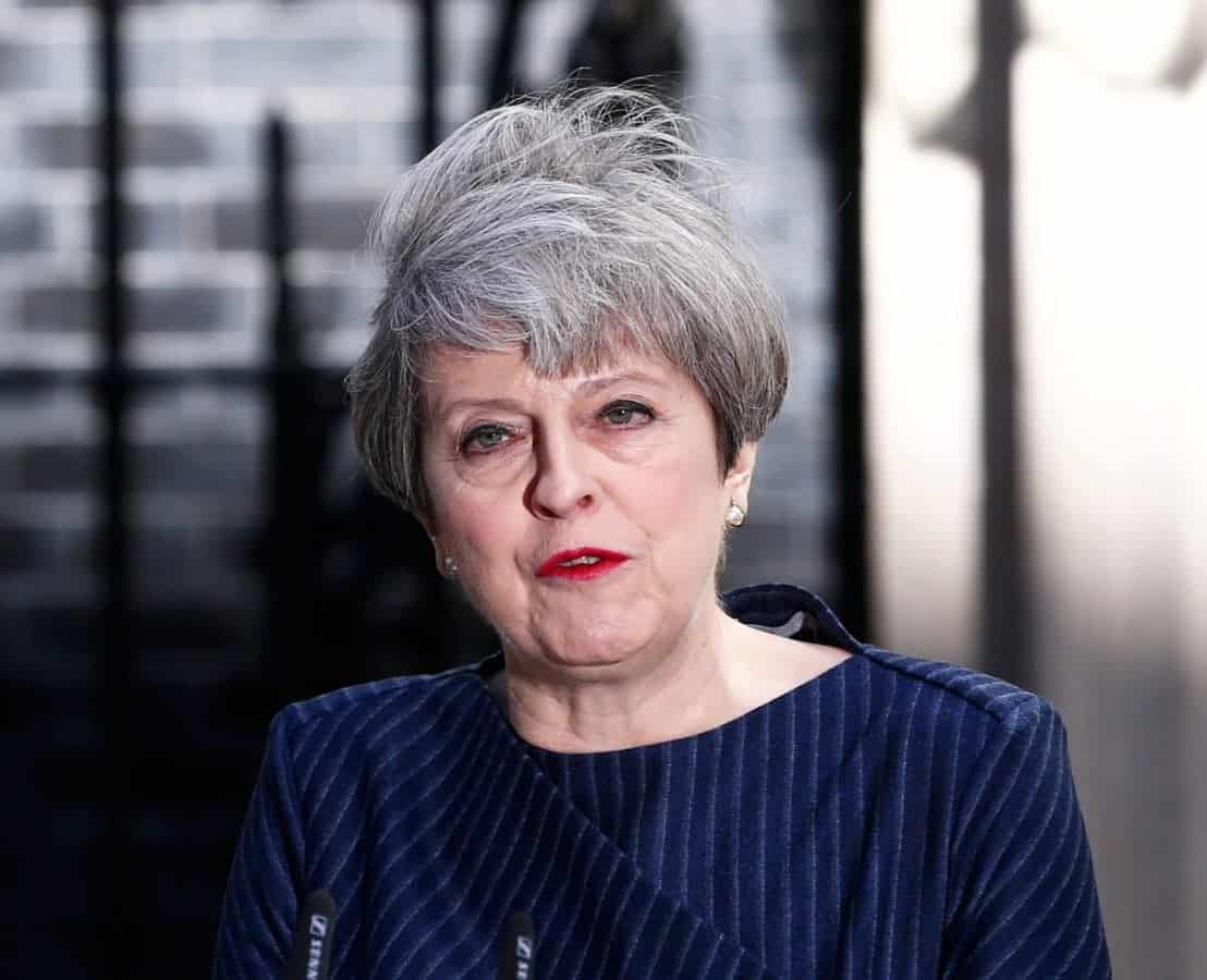 Watch – Is he a fox? PM May comes to man’s door but he is too scared to answer