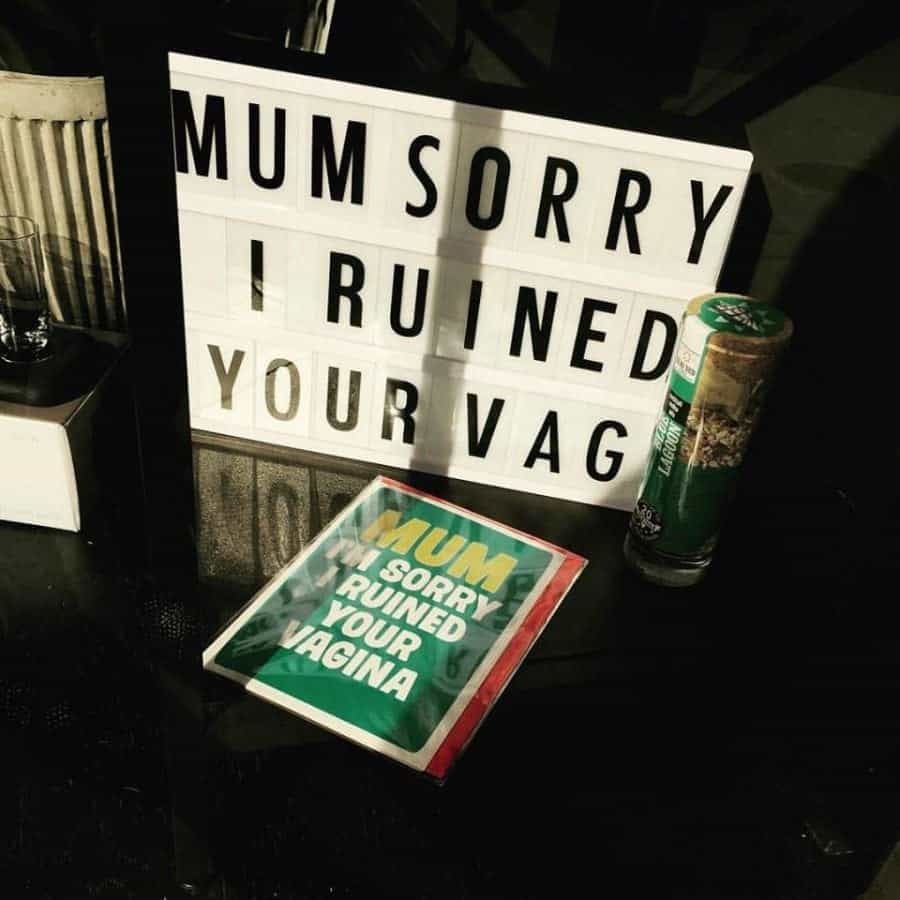 Shop owner lambasted for “sorry I ruined your vagina” Mother’s Day card