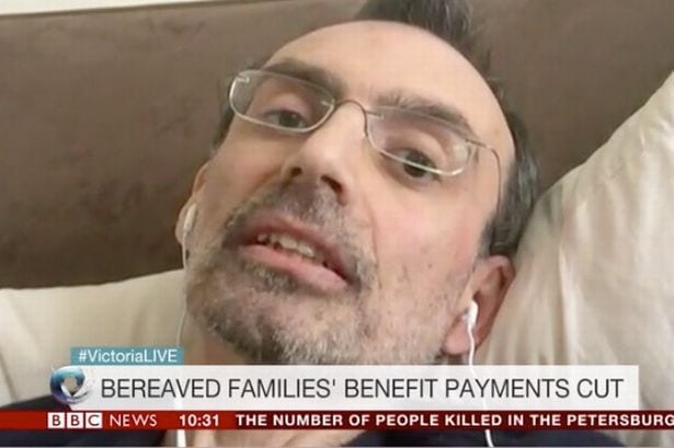 Tory cuts will cost dying man’s family £50k if he survives beyond today