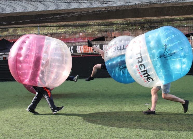 Trials for the World’s first Bubble Football World Cup to take place in London