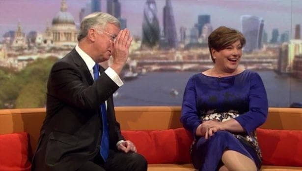 Watch – Emily Thornberry tells Michael Fallon he is talking “bollocks” on morning TV