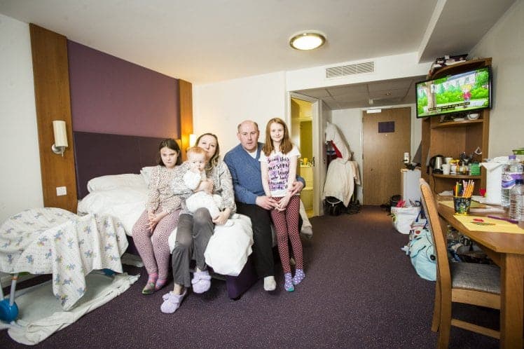 Watch – Family have been living in a hotel for THREE YEARS